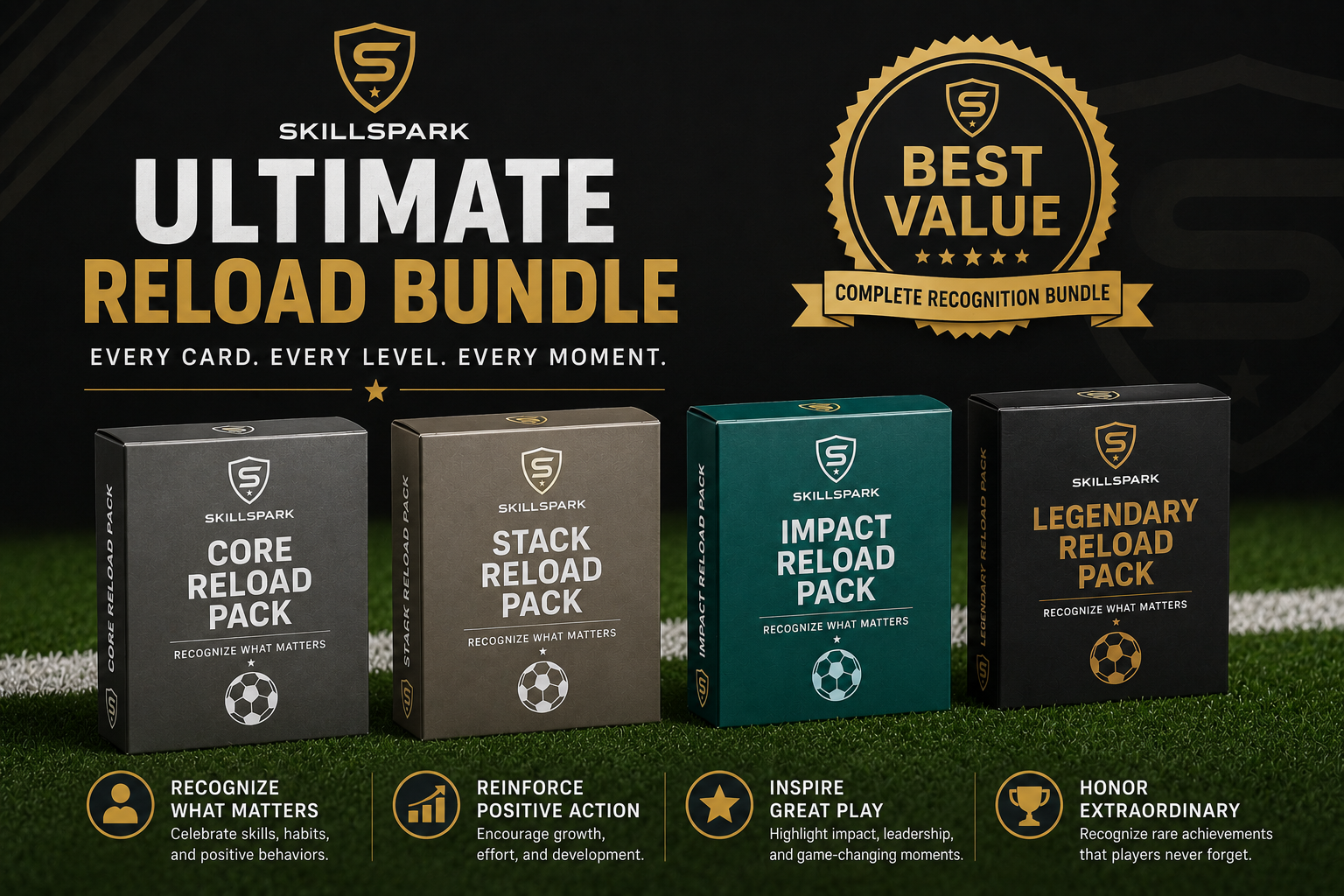 SkillSpark Soccer - Ultimate Reload Bundle