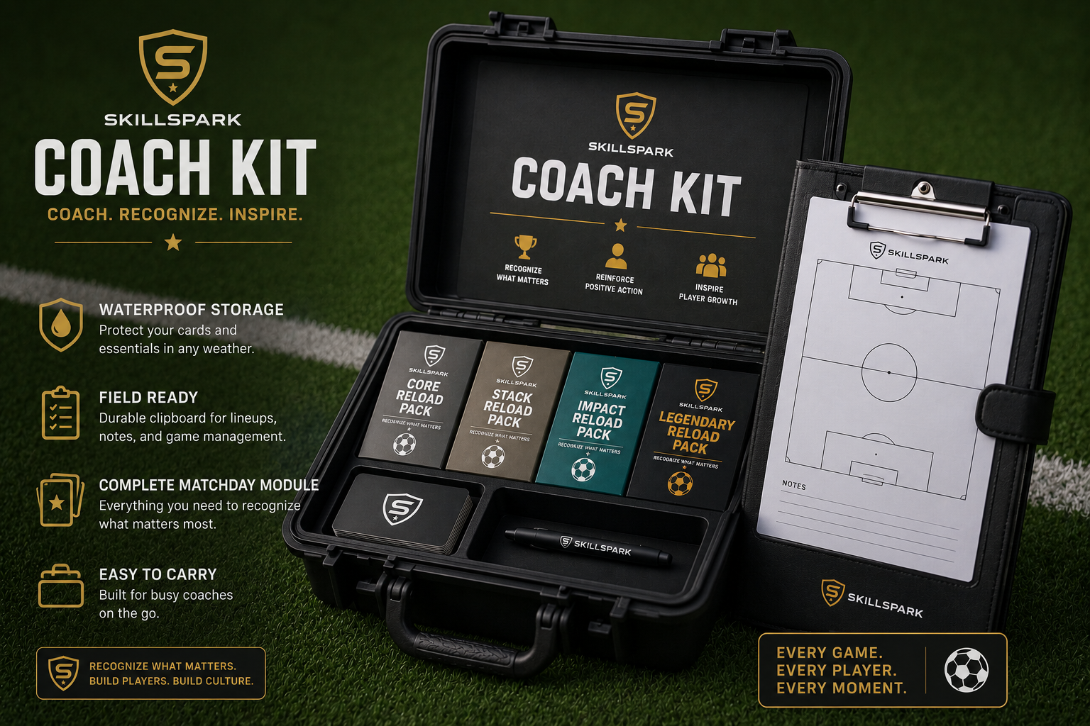 SkillSpark Soccer - Coach Kit