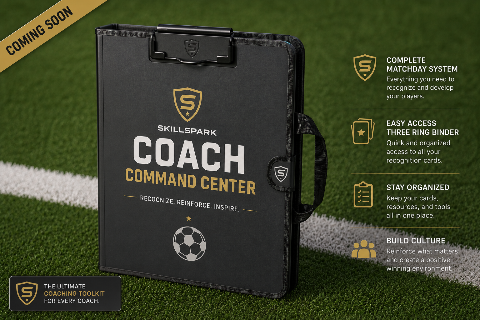 SkillSpark Soccer - Coach Command Center