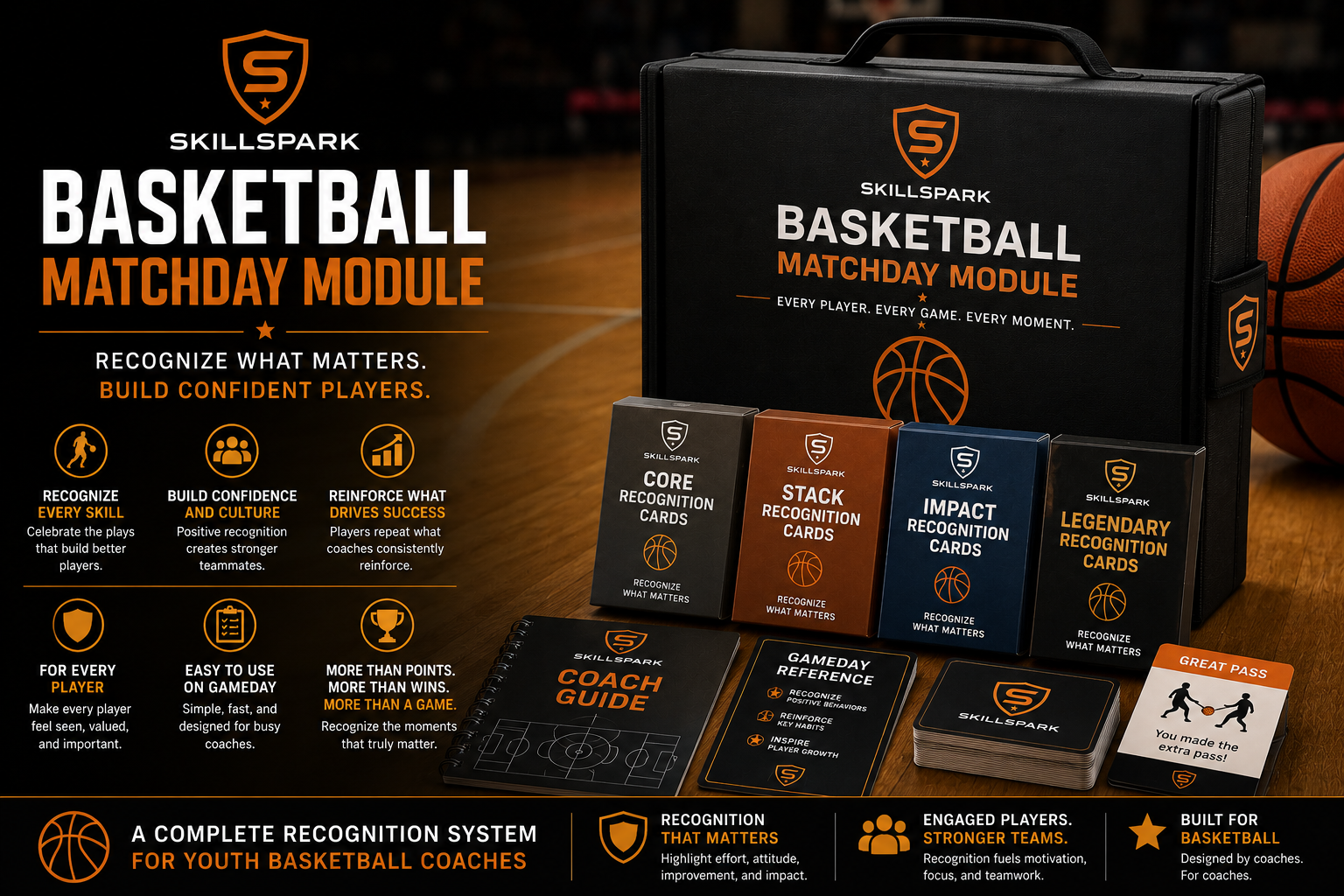 SkillSpark Basketball - Gameday Module